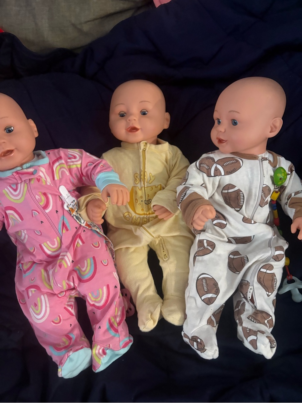 Baby Doll in Yellow Sleeper - Soft Infant Doll Toy